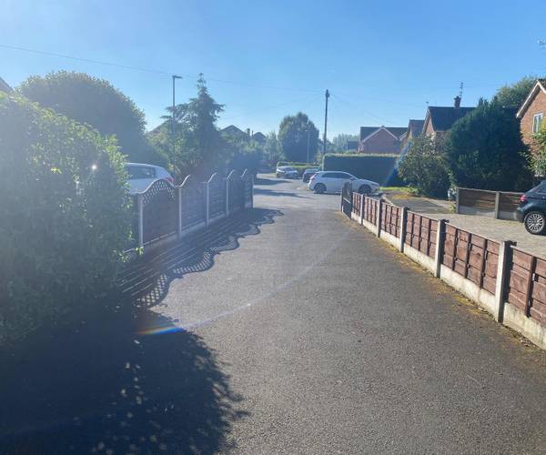 Parking on Lings Walk, M22