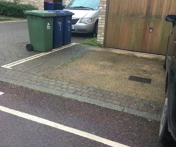 Parking on Kingfisher Way, CB2