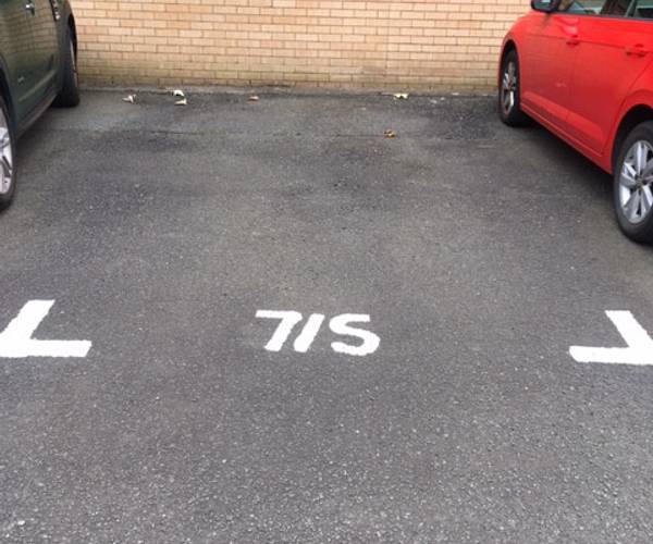 Parking on Liddesdale Place, EH3