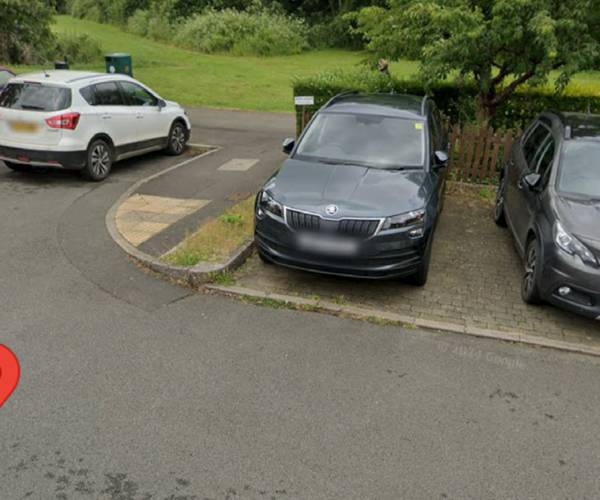 Parking on Roundhouse Mews, GL56