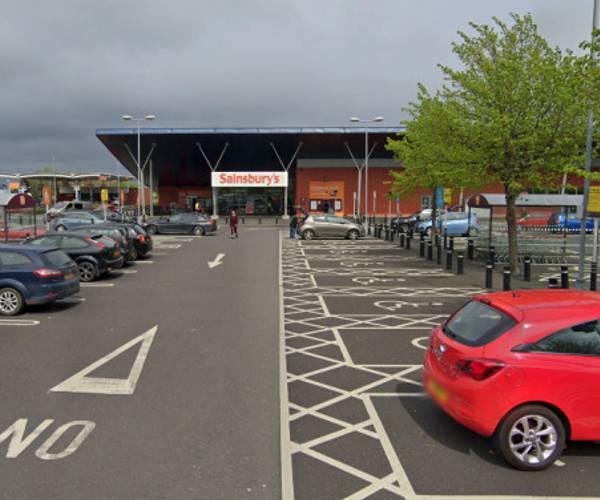 Sainsbury's Holywood Exchange Car Park