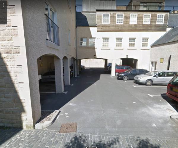 Parking on Watson Crescent, EH11