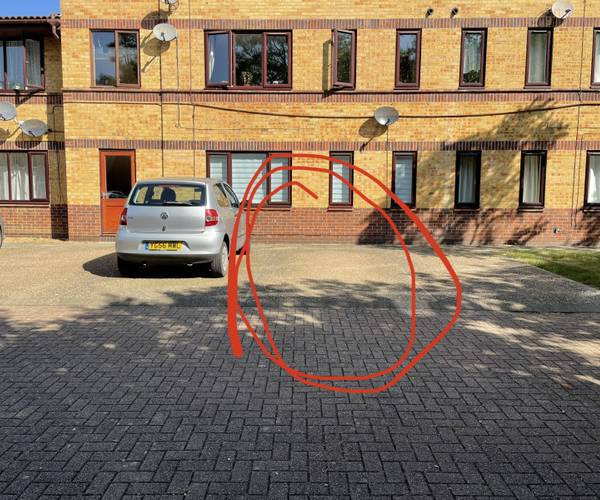 Parking on Mayer Gardens, MK5