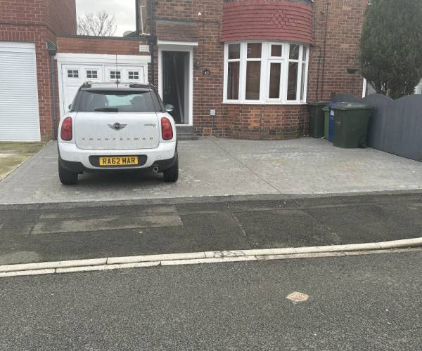 Parking on Palmerston Avenue, NE6