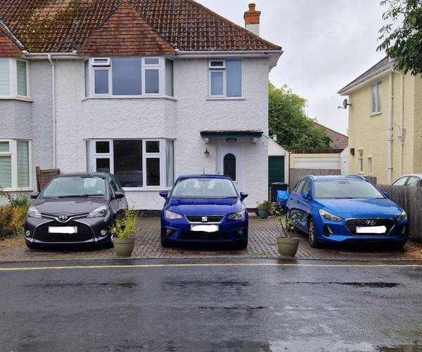 Parking on Aylands Road, TA1