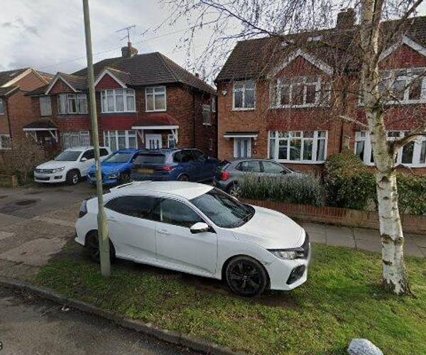 Parking on Gaston Way, TW17