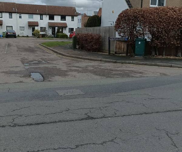 Parking on Libertus Court, GL51
