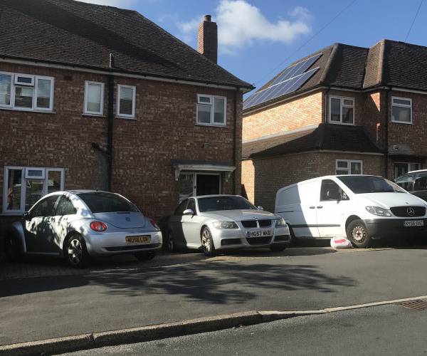 Parking on Ambrook Road, RG2