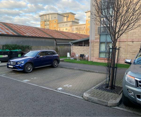 Parking on Papermill Wynd, EH7