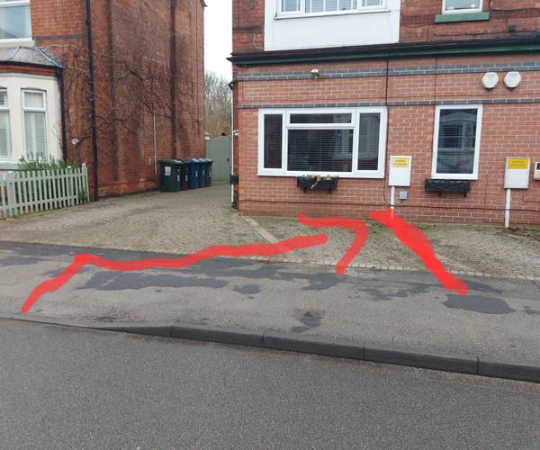 Parking on Trent Boulevard, NG2