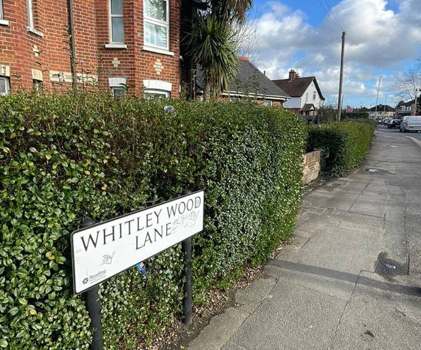 Parking on Whitley Wood Lane, RG2