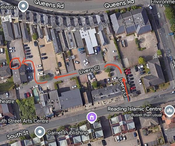 Parking on Queens Road, RG1