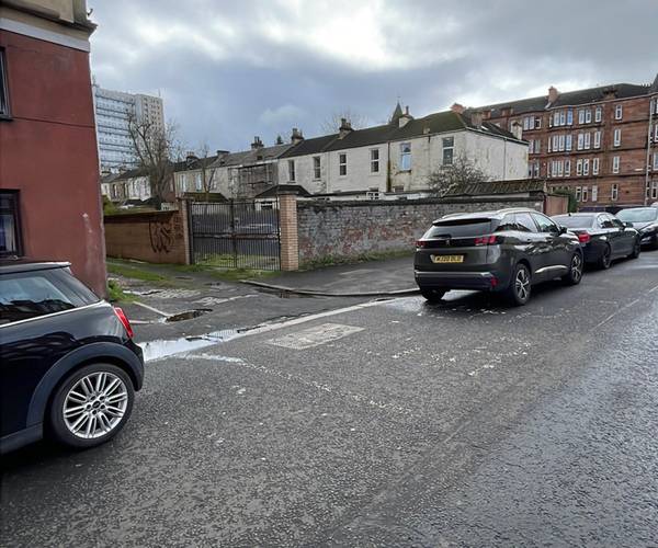 Parking on Ibrox Terrace, G51