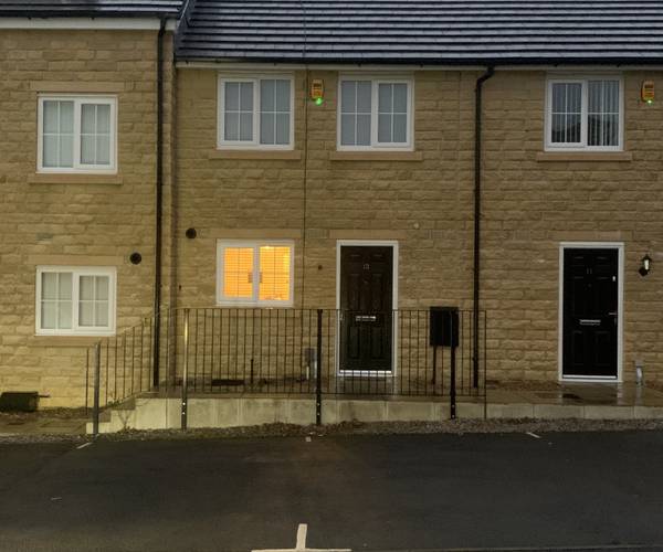 Parking on Woodhouse Court, BB11
