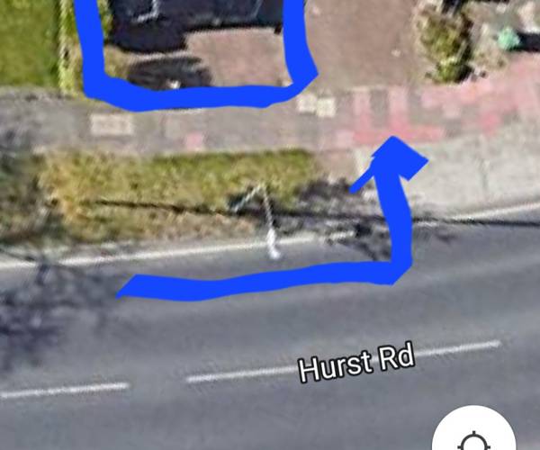 Parking on Hurst Road, DA15