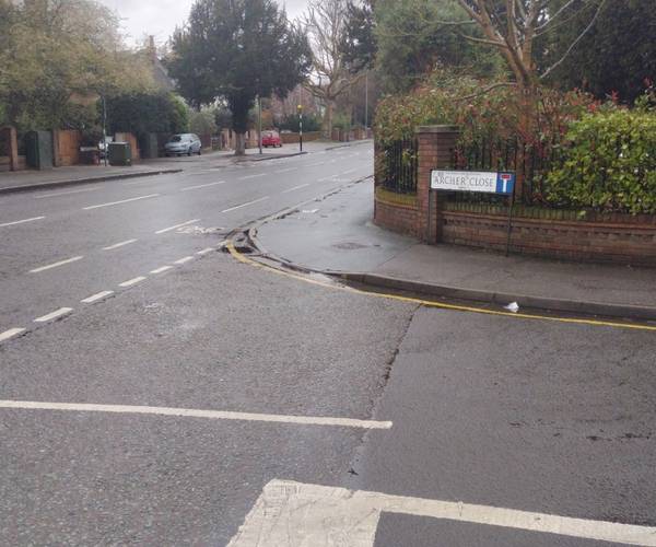 Parking on Archer Close, KT2