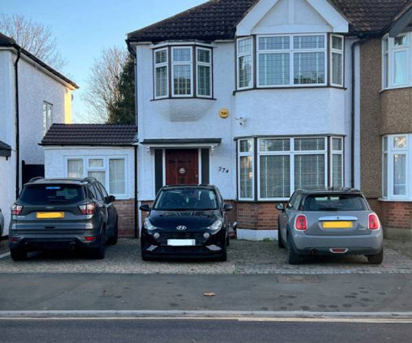 Parking on Carlton Road, RM2