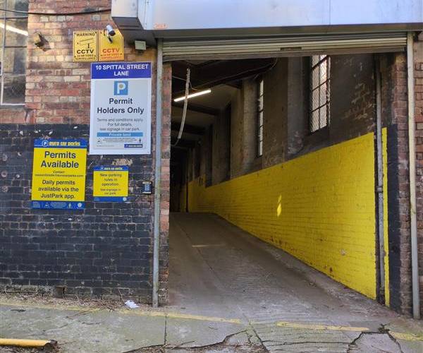 Spittal Street Lane - Edinburgh Car Park (Small vehicles only)