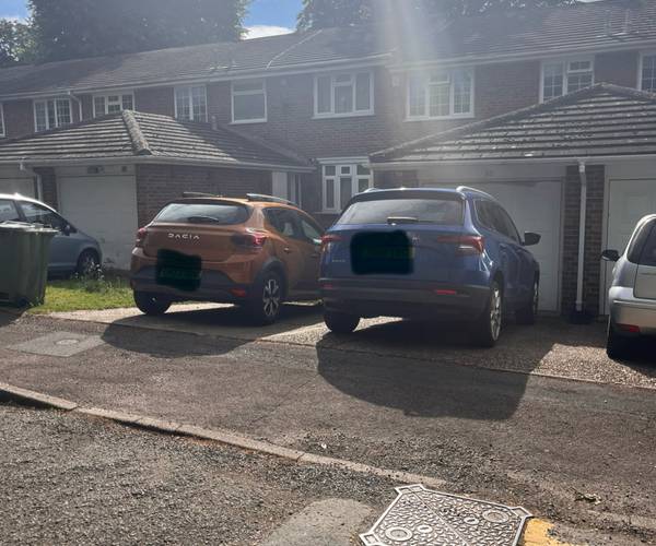 Parking on Bawtree Close, SM2