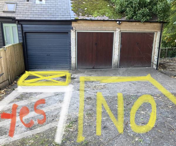 Parking on Hardwick Crescent, S11