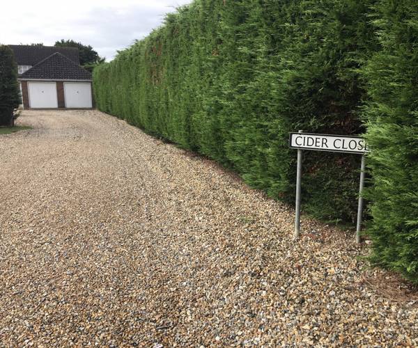 Parking on Cider Close, NR17