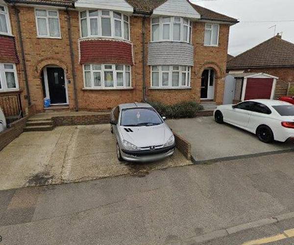Parking on Tufton Road, ME8
