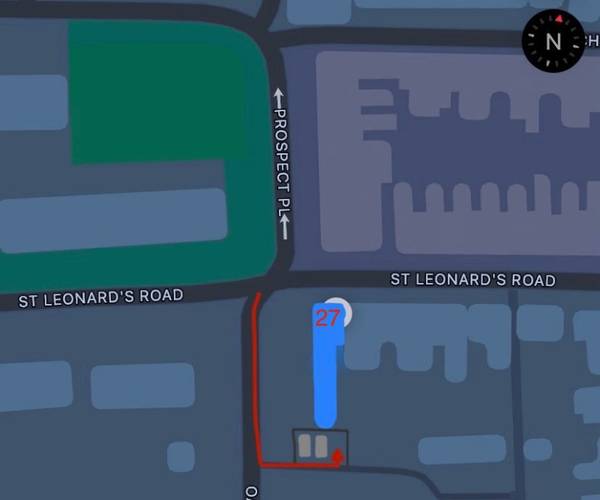 Parking on St. Leonards Road, DT4