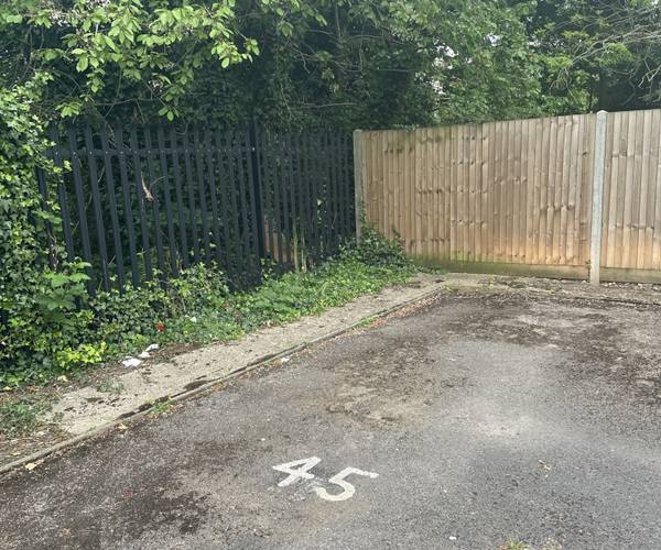Parking on Knowles Close, UB7