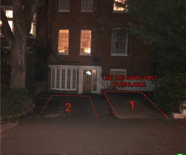 Parking on Frognal, NW3