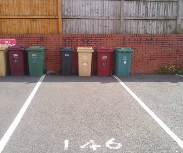 Parking on Academy Way, BL6