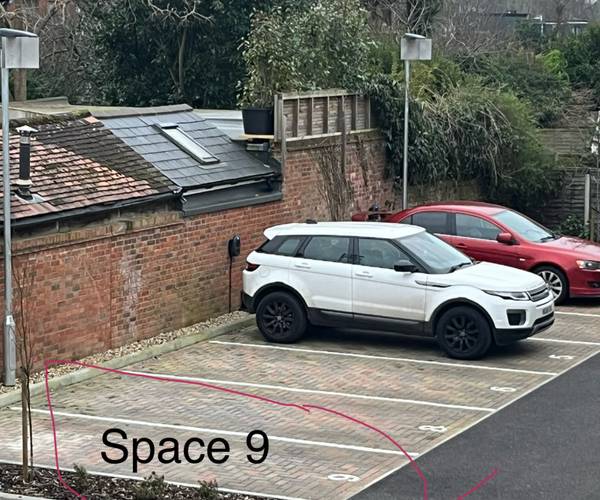 Parking on Beales Lane, KT13