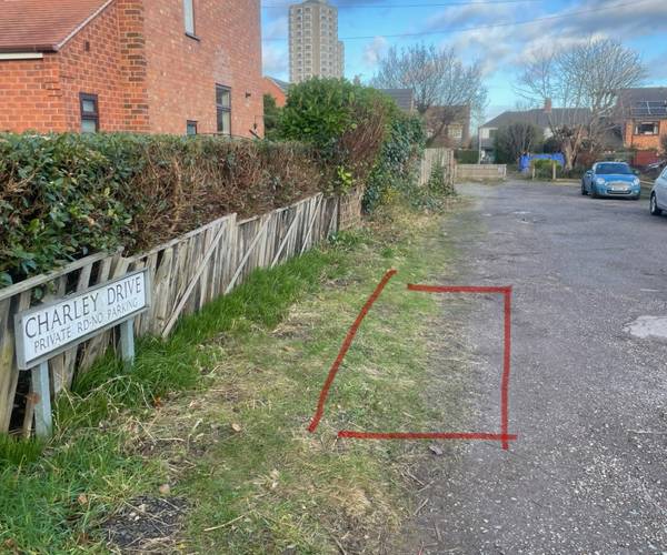 Parking on Ashleigh Drive, LE11