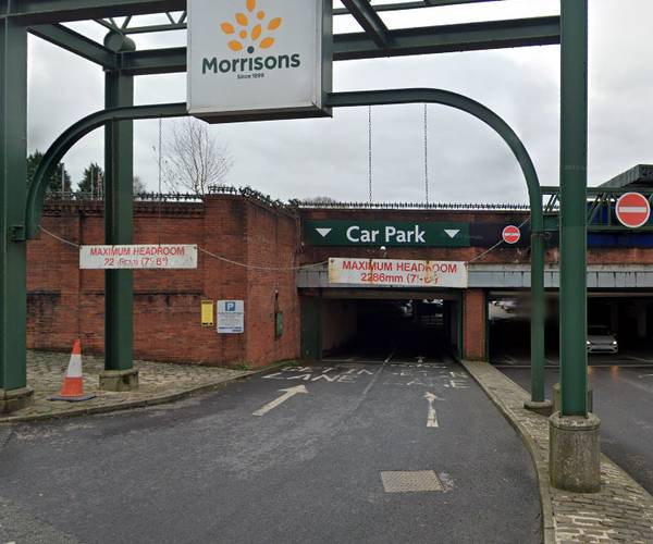 Morrisons Car Park - Blackburn - Lower Deck