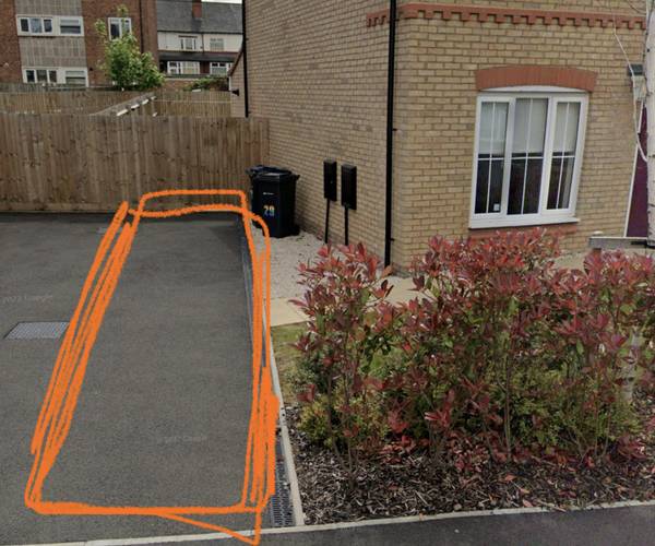 Parking on Lea Hall Green, B20