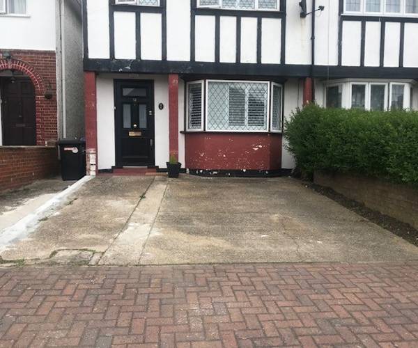 Parking on Tudor Court South, HA9