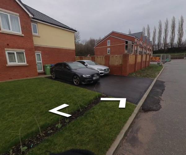 Parking on Kingsbarns Drive, SK4