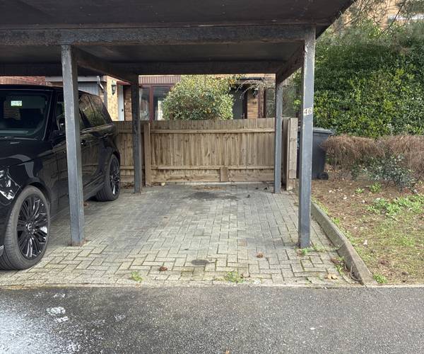 Parking on Lander Close, BH15