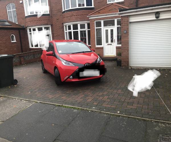 Parking on Jesmond Park West, NE7