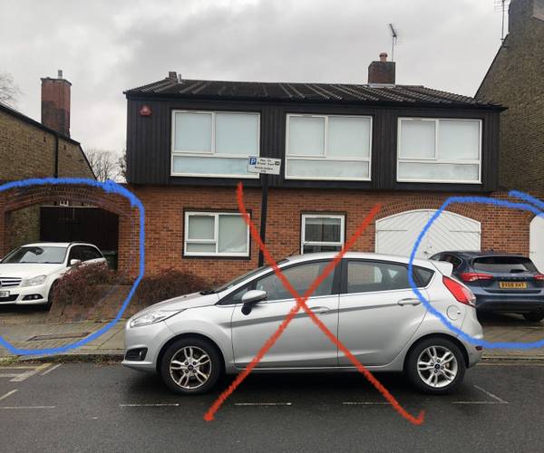 Parking on Finsen Road, SE5
