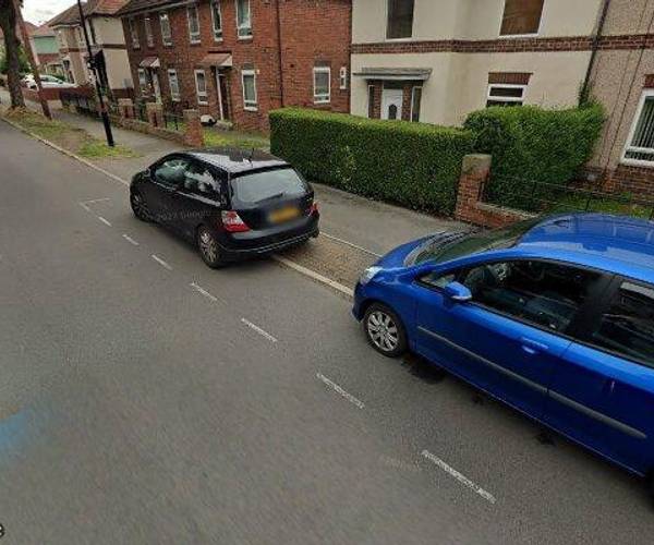 Parking on Cox Place, S6