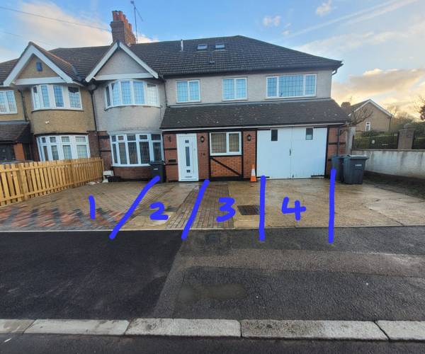 Parking on Cutenhoe Road, LU1