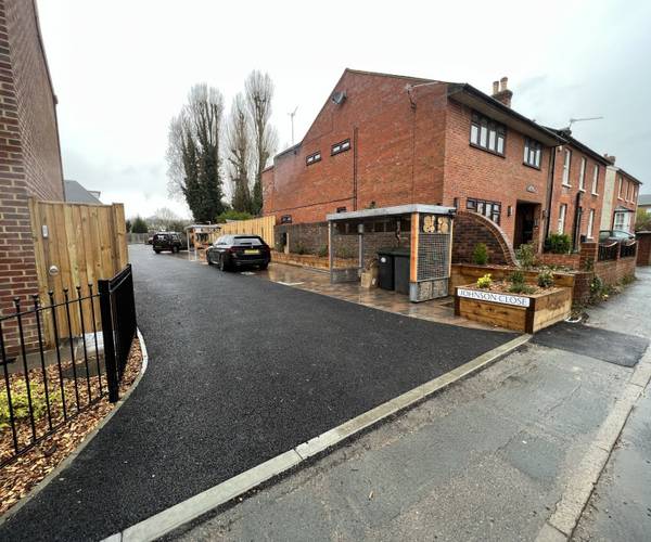 Parking on Johnson Close, TW20