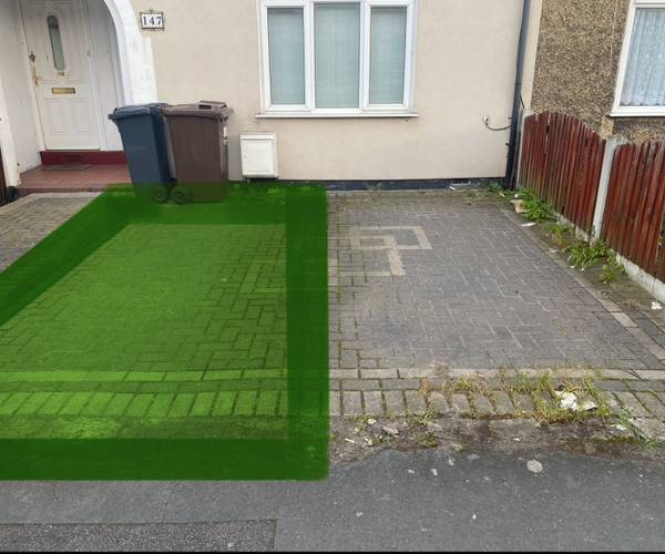 Parking on Rugby Road, RM9