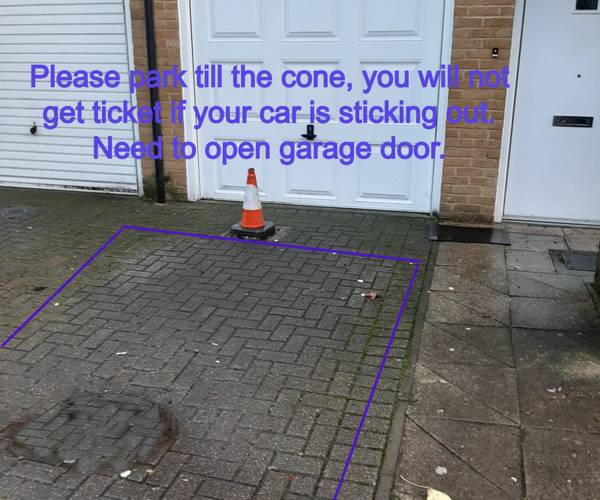 Parking on Charterhouse Road, E8