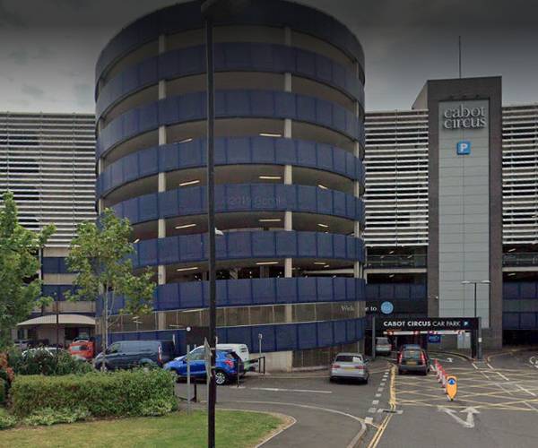 Cabot Circus Car Park (Pre-Book)