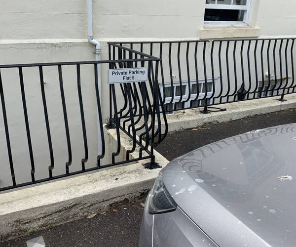 Parking on Bystock Terrace, EX4