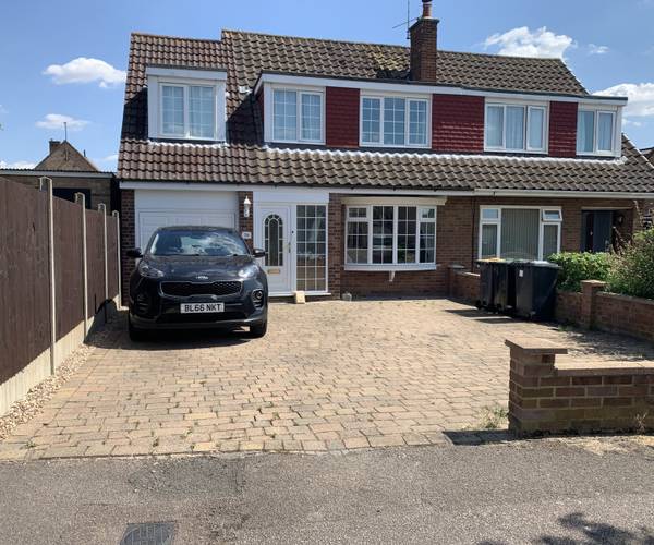 Parking on Cheviot Close, MK41