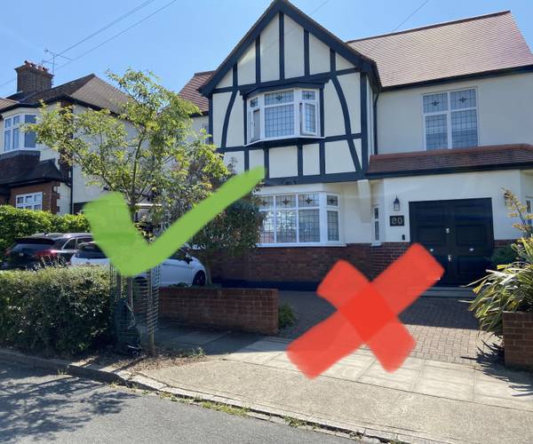 Parking on Ashurst Road, EN4