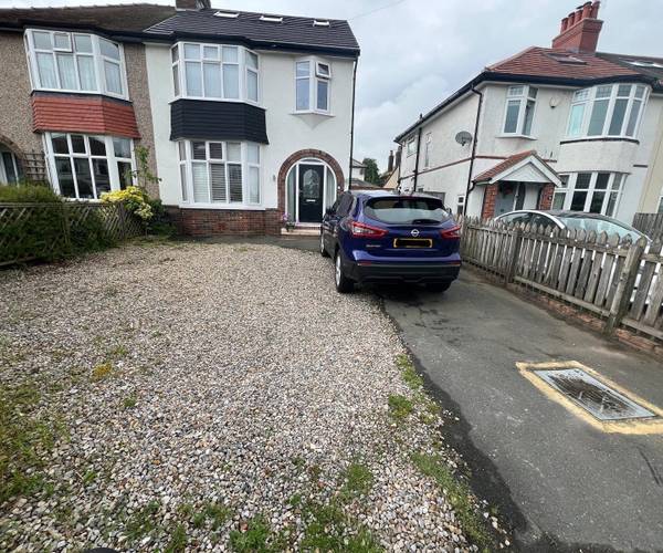 Parking on St. Winifreds Avenue, HG2