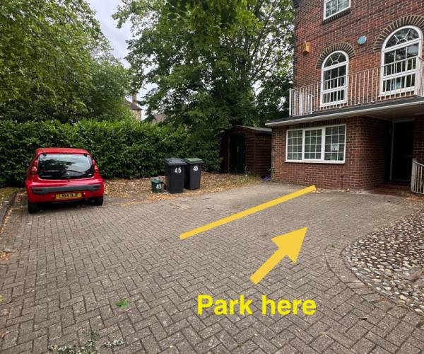 Parking on Sussex Gardens, N6